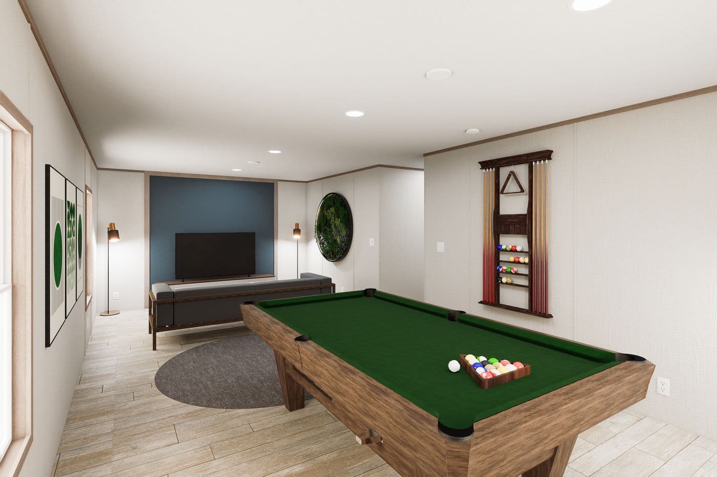 The ULTRA FLEX 76 Den. This Manufactured Mobile Home features 4 bedrooms and 2 baths.