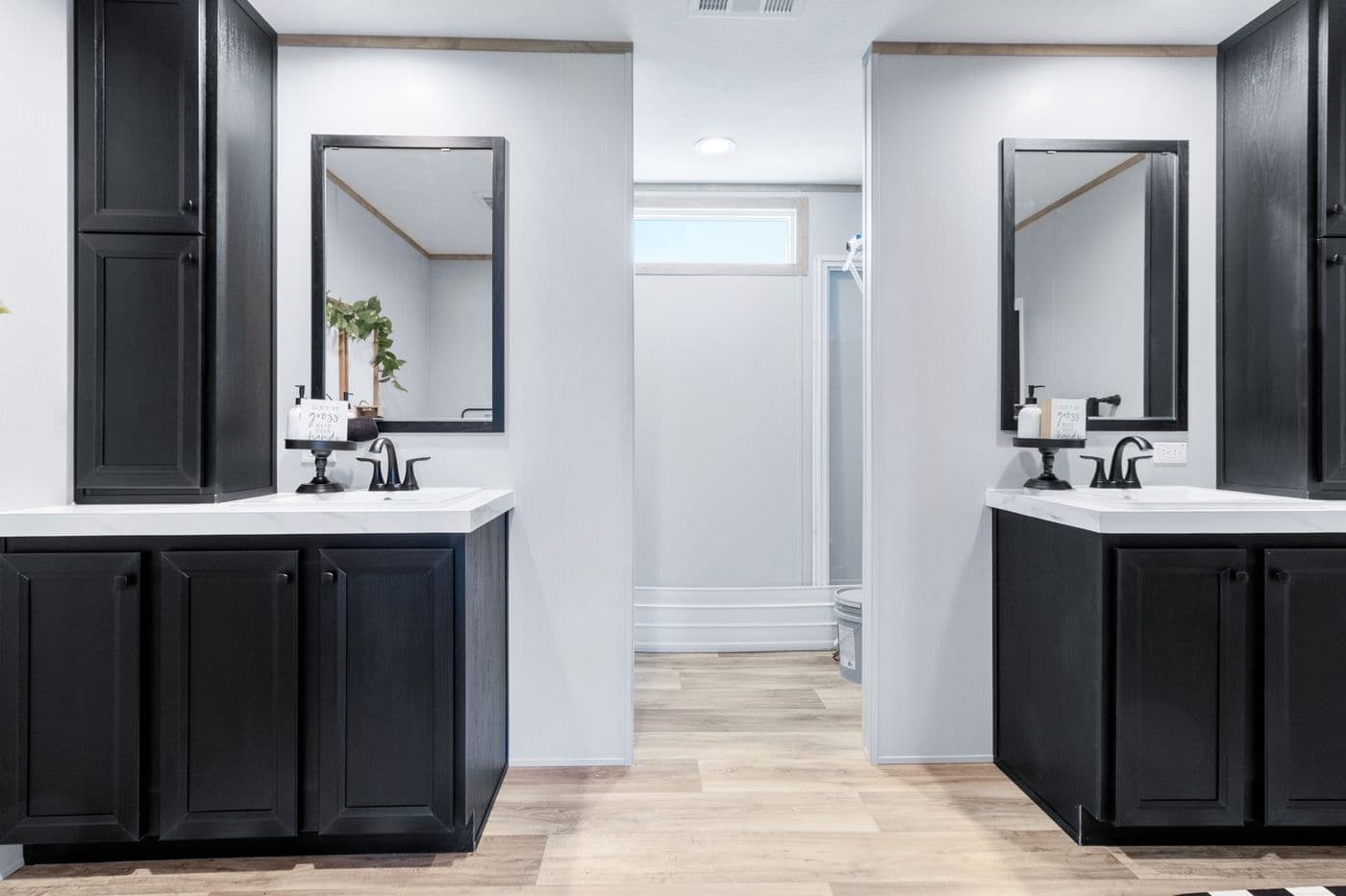 The ANATOLIA XL Primary Bathroom. This Manufactured Mobile Home features 3 bedrooms and 2 baths.