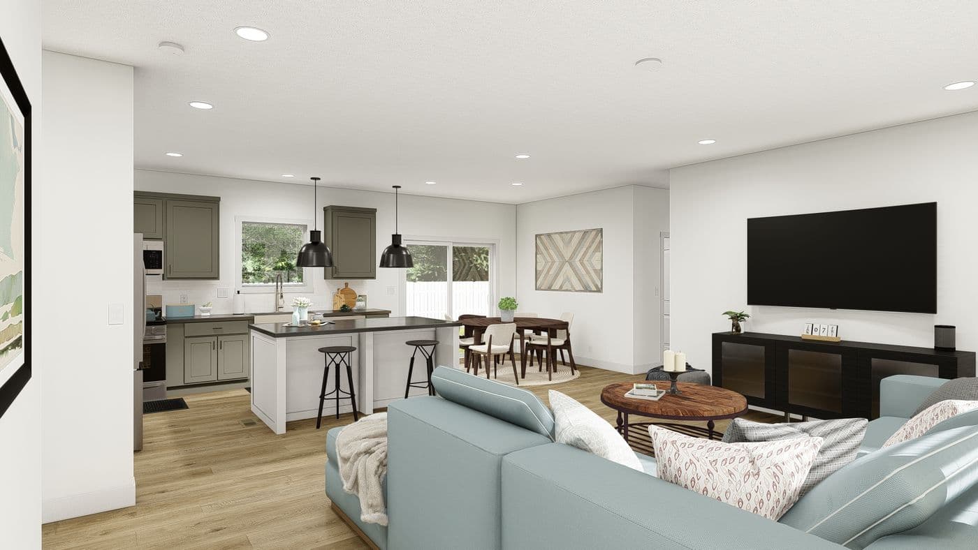 The HRR-2860-4C           ZEPPELIN Foyer. This Manufactured Mobile Home features 4 bedrooms and 2 baths.