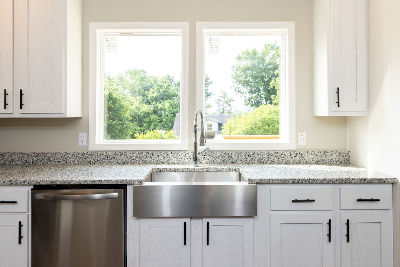 The HAWTHORNE Kitchen. This Manufactured Mobile Home features 3 bedrooms and 2 baths.