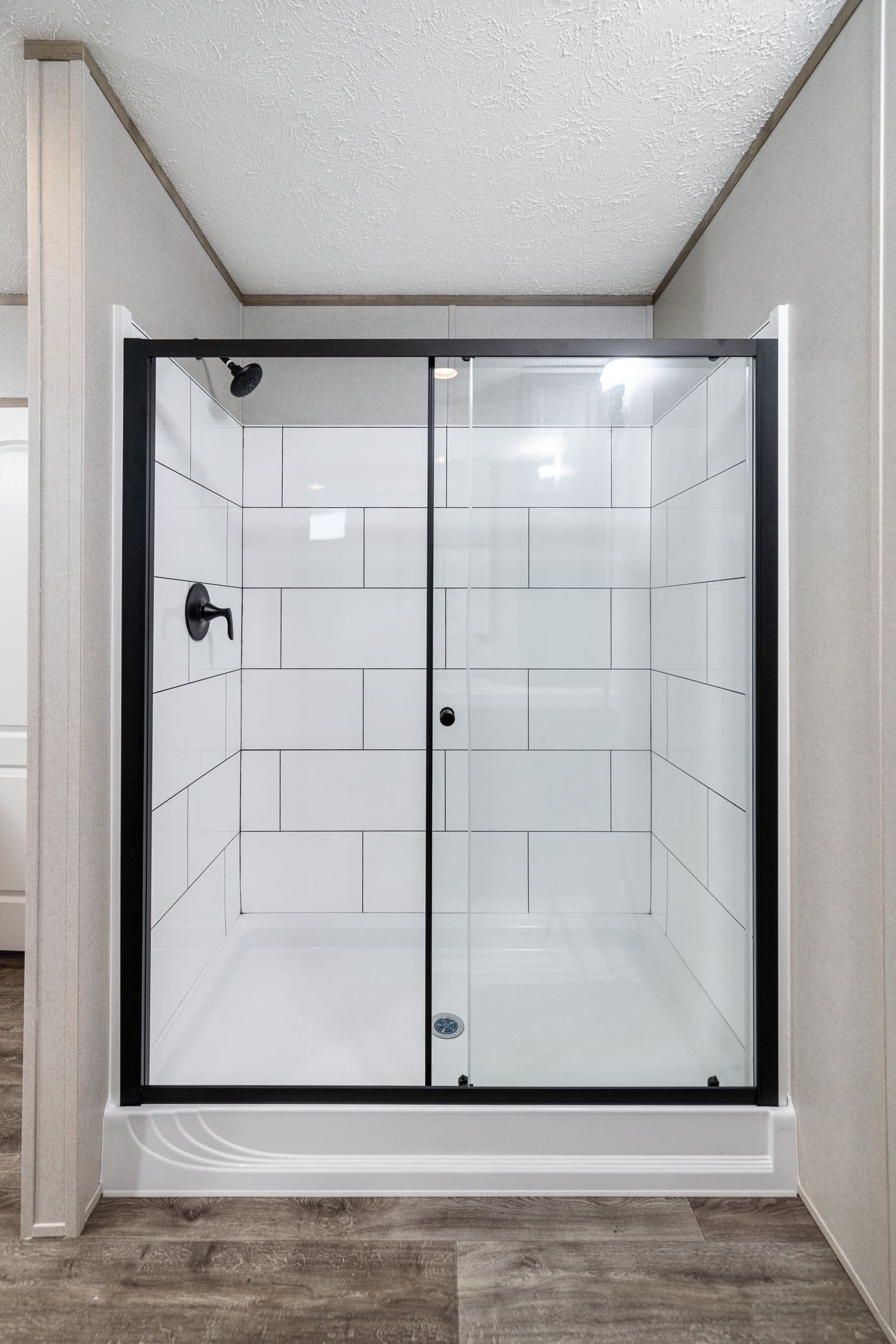 The STERLING ANNIVERSARY Primary Bathroom. This Manufactured Mobile Home features 3 bedrooms and 2 baths.
