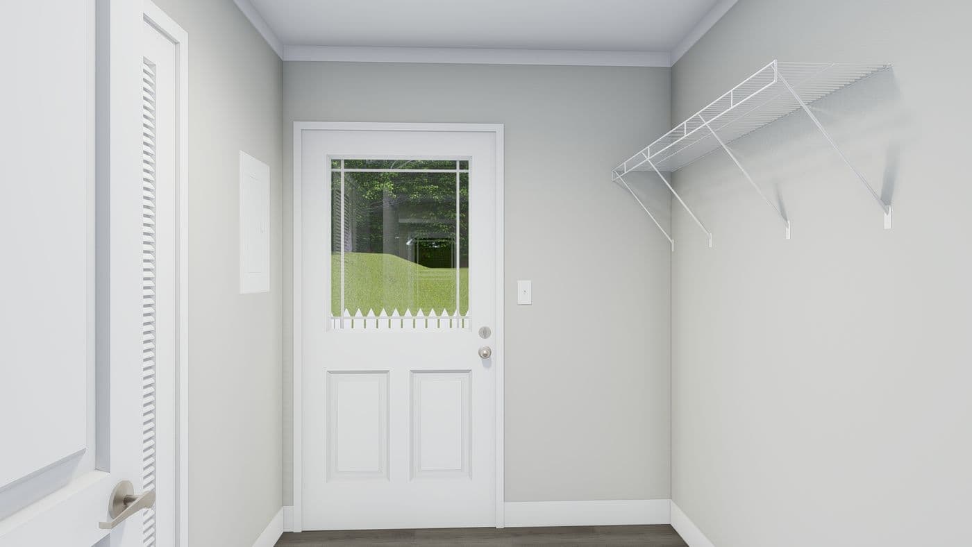The THE BREEZE Utility Room. This Manufactured Mobile Home features 3 bedrooms and 2 baths.