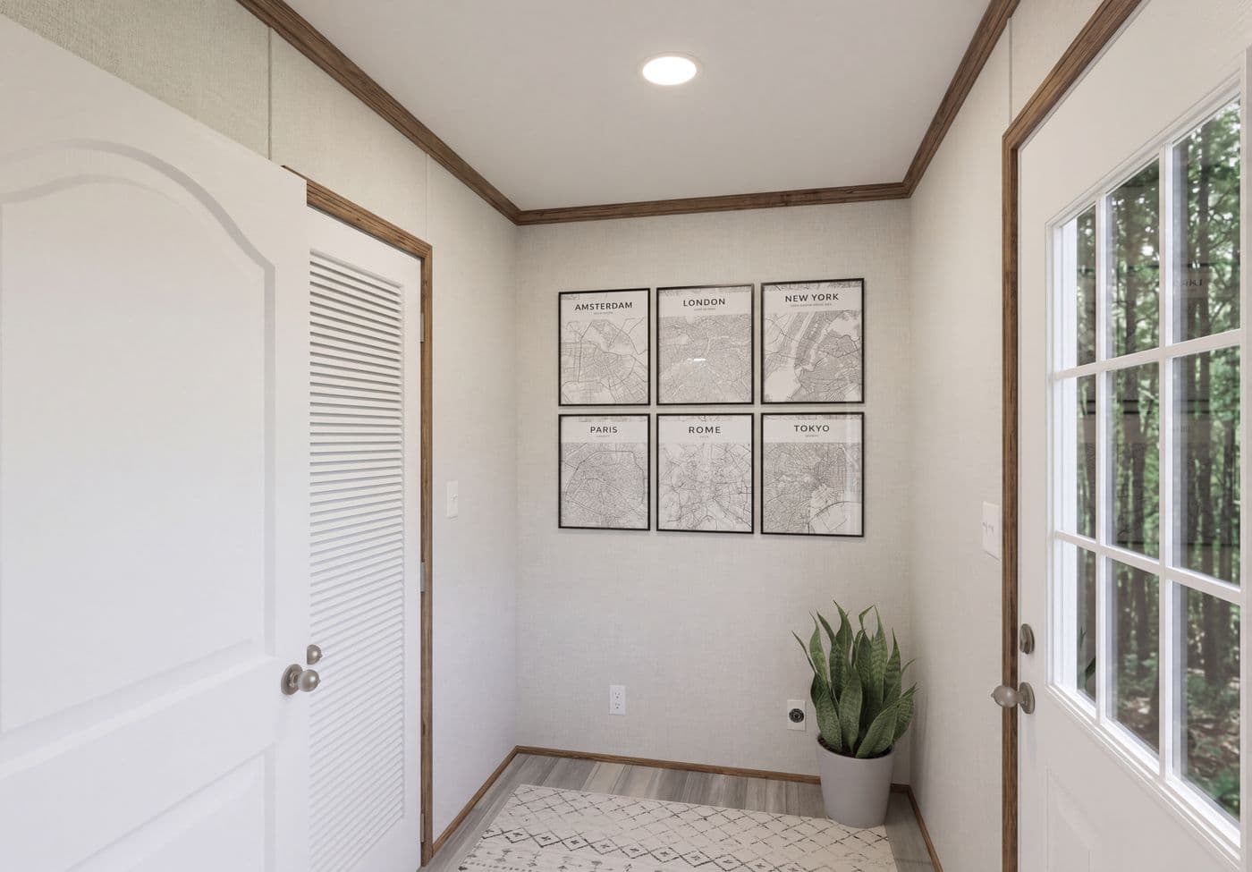 The THE MOUNTAINEER 64 Utility Room. This Manufactured Mobile Home features 3 bedrooms and 2 baths.