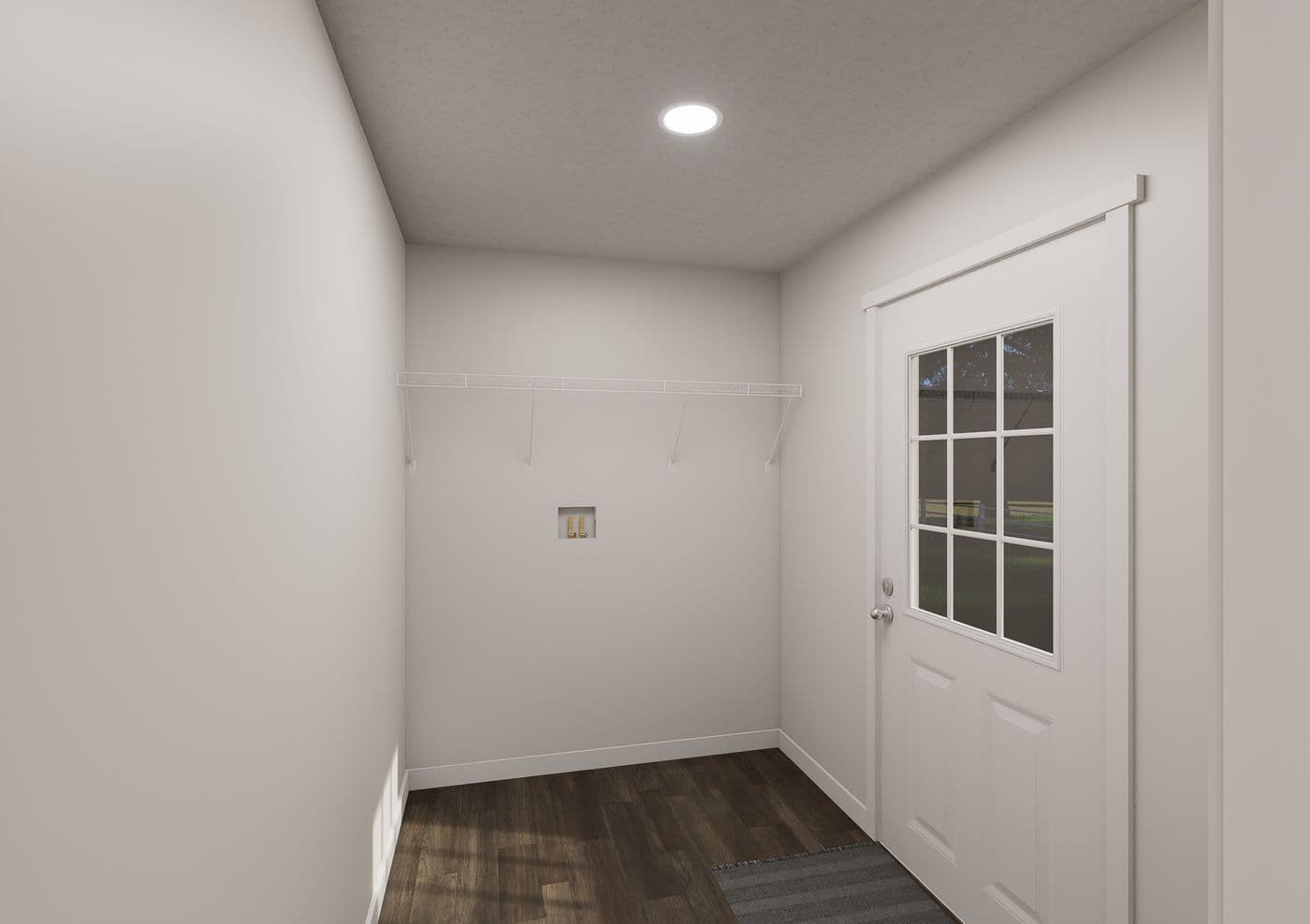 The 5036 IMAGINE Utility Room. This Manufactured Mobile Home features 3 bedrooms and 2 baths.