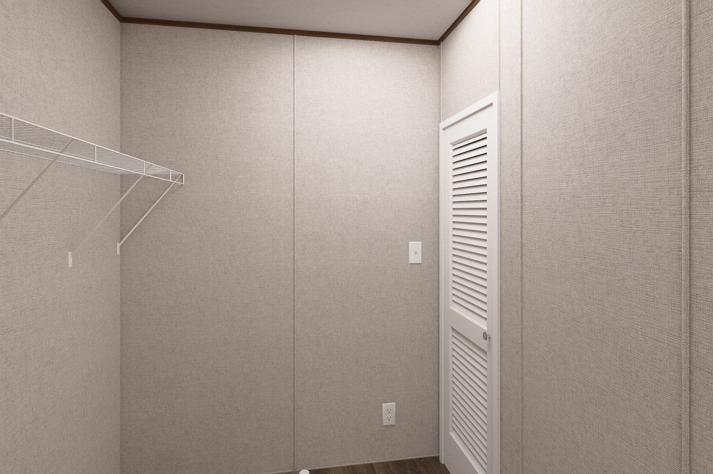 The HICKORY Utility Room. This Manufactured Mobile Home features 3 bedrooms and 2 baths.
