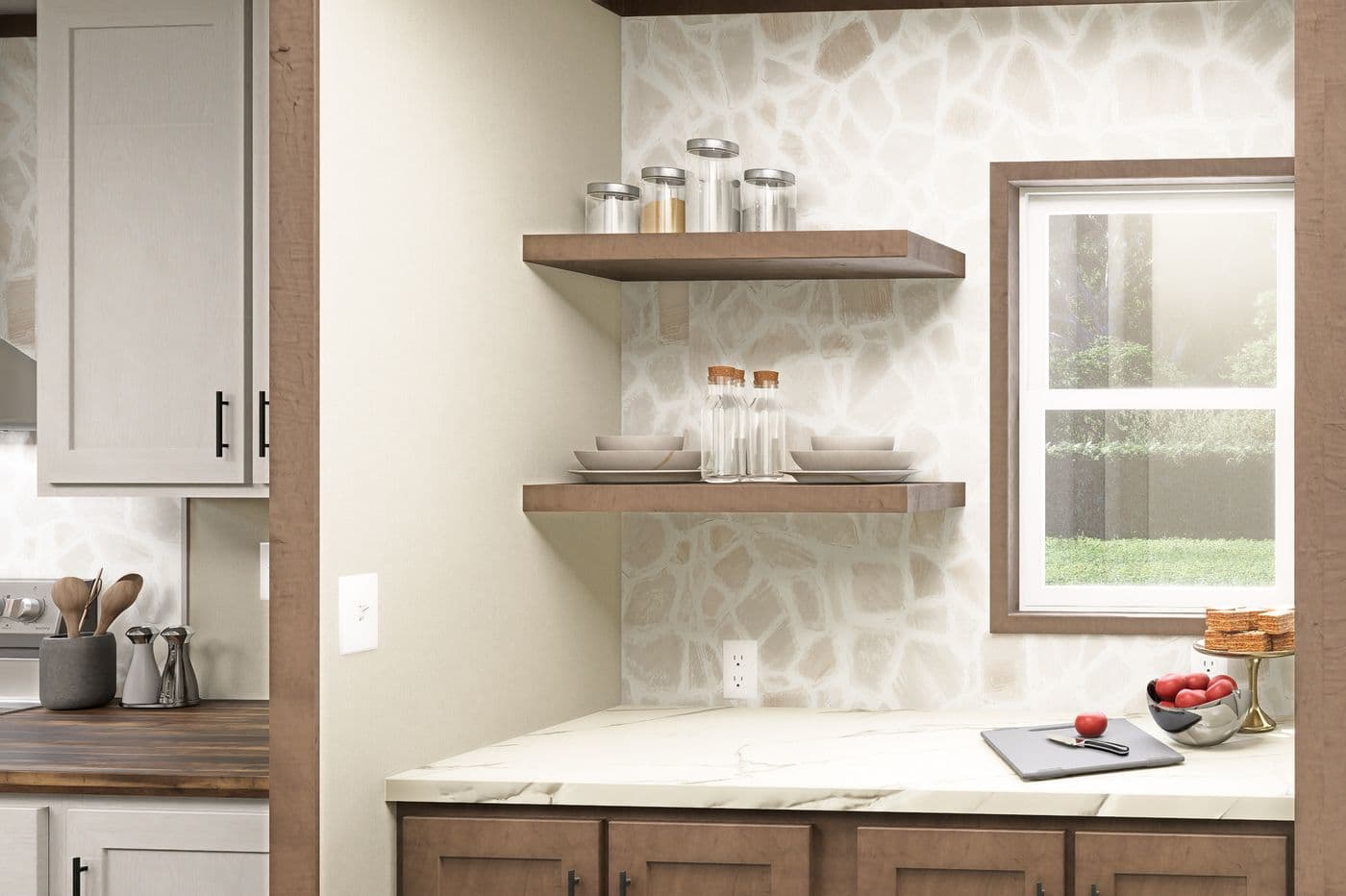 The TIDE Flex. This Manufactured Mobile Home features 2 bedrooms and 2 baths.