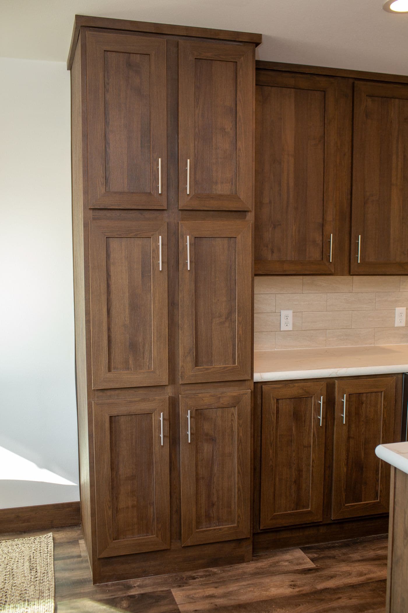 The RAMSEY 75 MOD Kitchen. This Modular Home features 4 bedrooms and 2 baths.