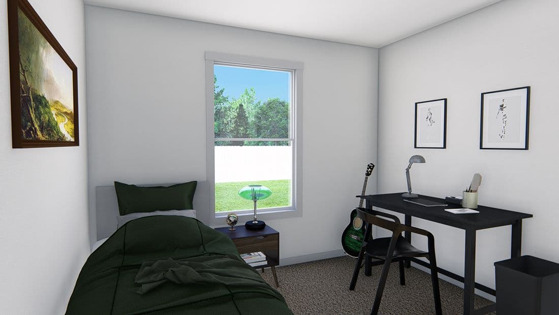 The AFRICA Flex. This Manufactured Mobile Home features 3 bedrooms and 2 baths.