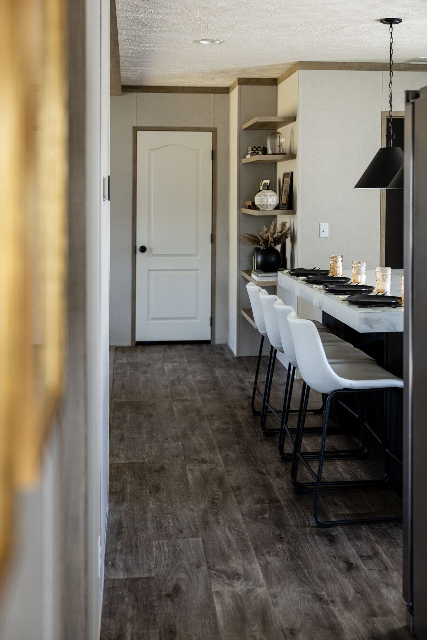 The STERLING ANNIVERSARY Kitchen. This Manufactured Mobile Home features 3 bedrooms and 2 baths.
