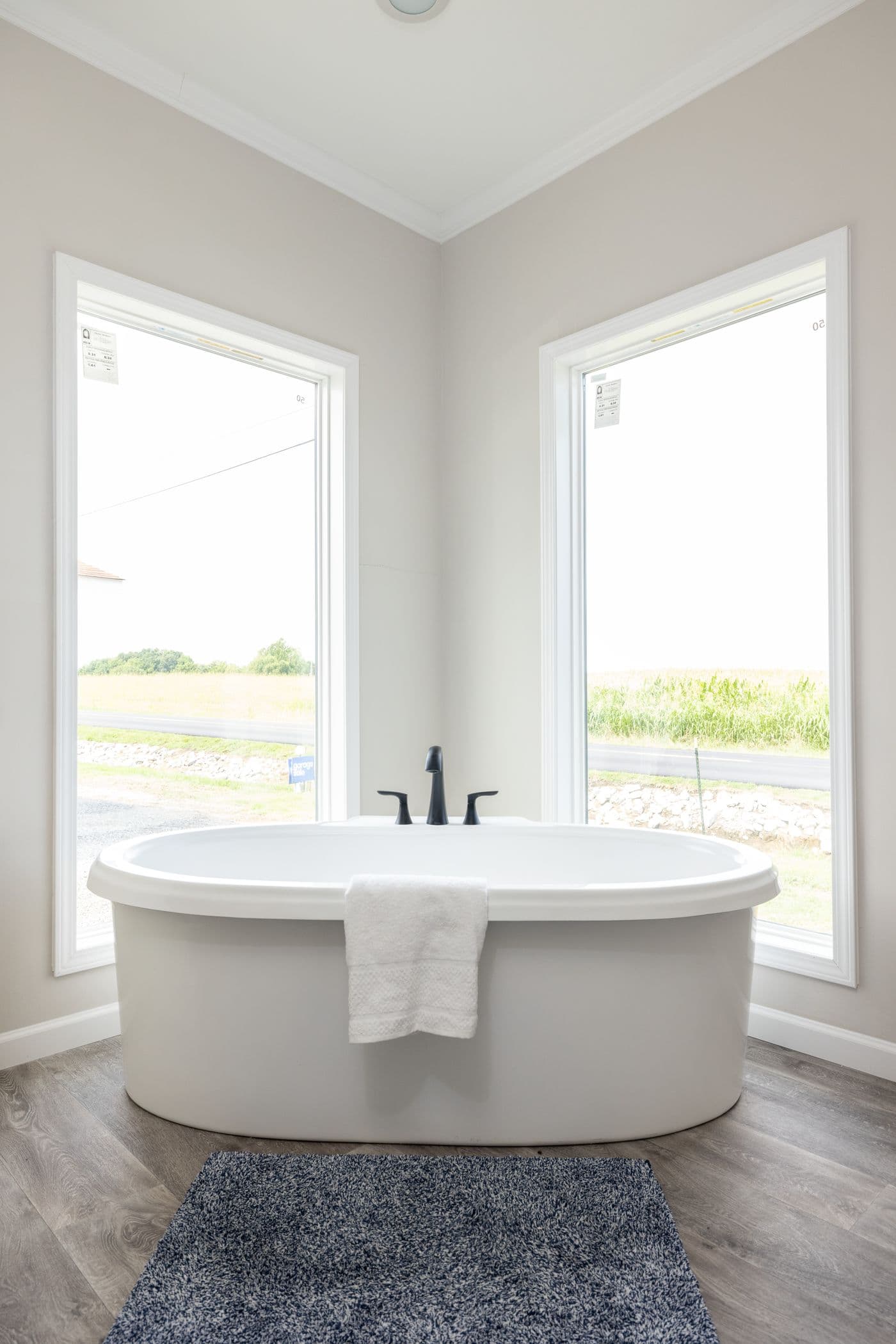 The THE ROGUE Primary Bathroom. This Manufactured Mobile Home features 3 bedrooms and 2 baths.
