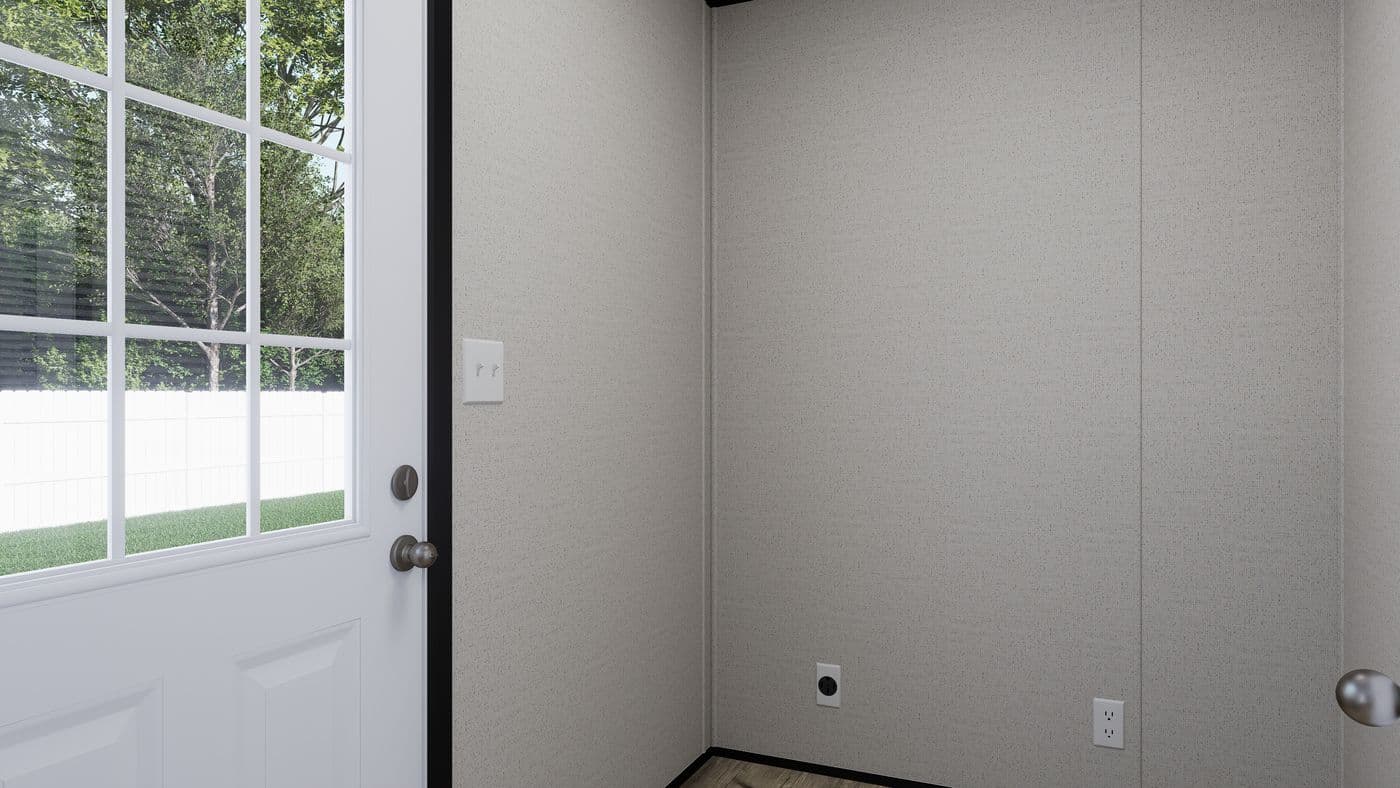 The THE MOUNTAINEER 52 Utility Room. This Manufactured Mobile Home features 3 bedrooms and 2 baths.
