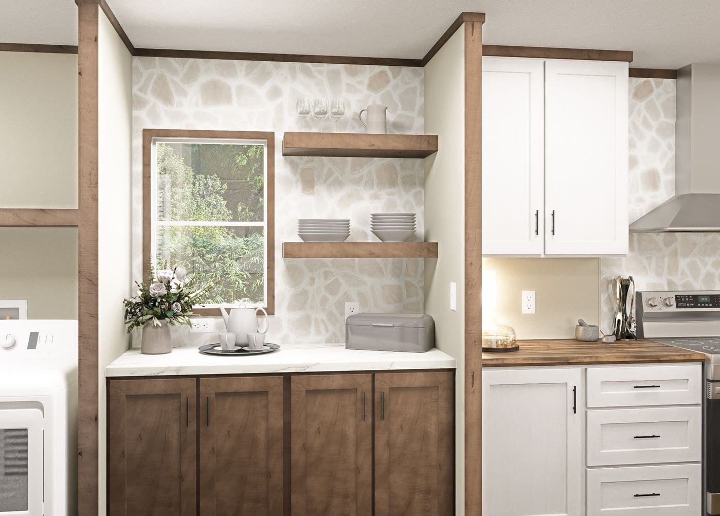 The DESOTO Exterior. This Manufactured Mobile Home features 3 bedrooms and 2 baths.