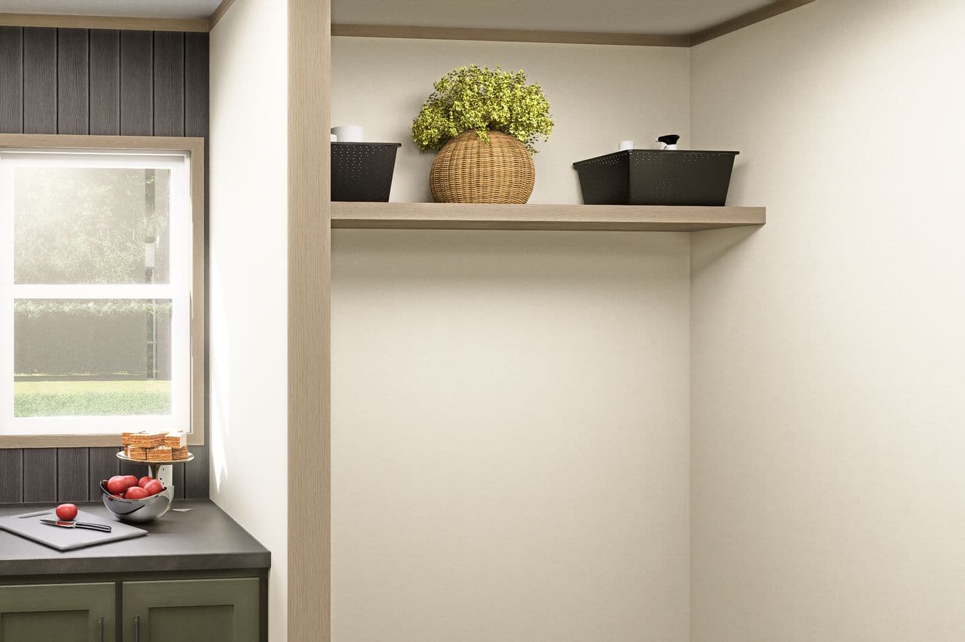 The MARINER Utility Room. This Manufactured Mobile Home features 3 bedrooms and 2 baths.