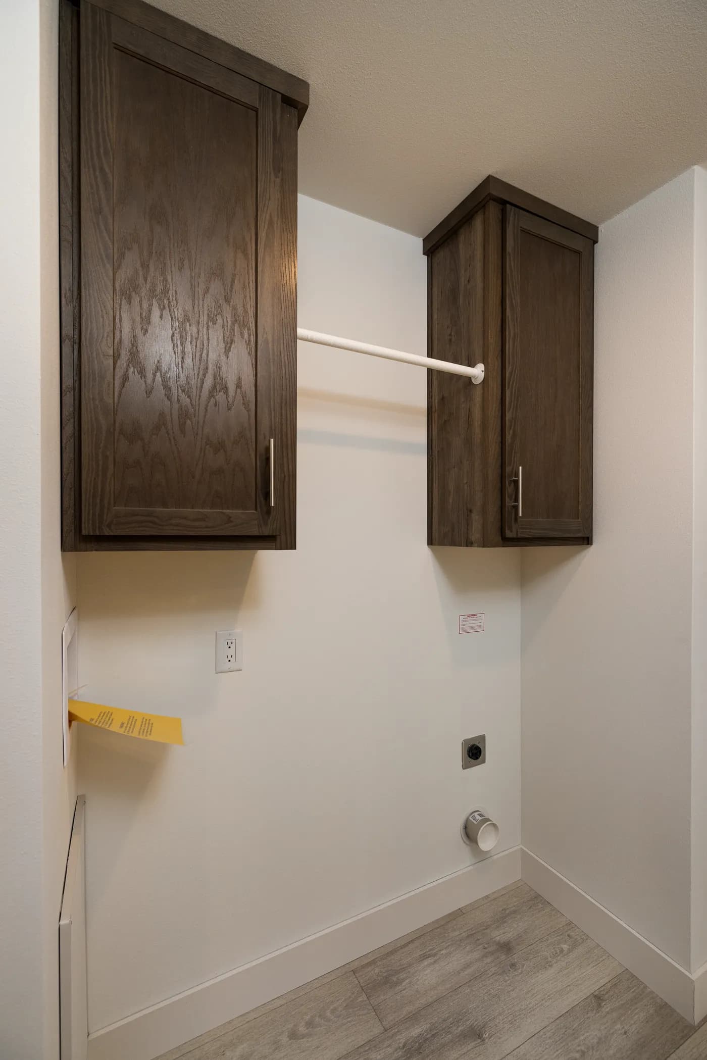 The RAMSEY 217-1 Utility Room. This Manufactured Mobile Home features 3 bedrooms and 2 baths.