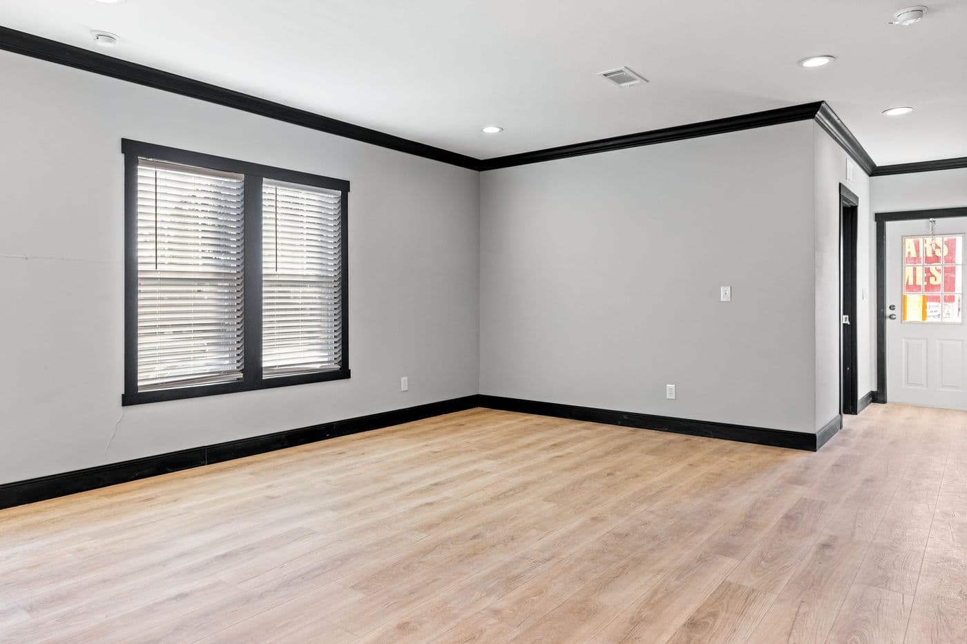 The THE SIERRA Living Room. This Manufactured Mobile Home features 4 bedrooms and 2 baths.