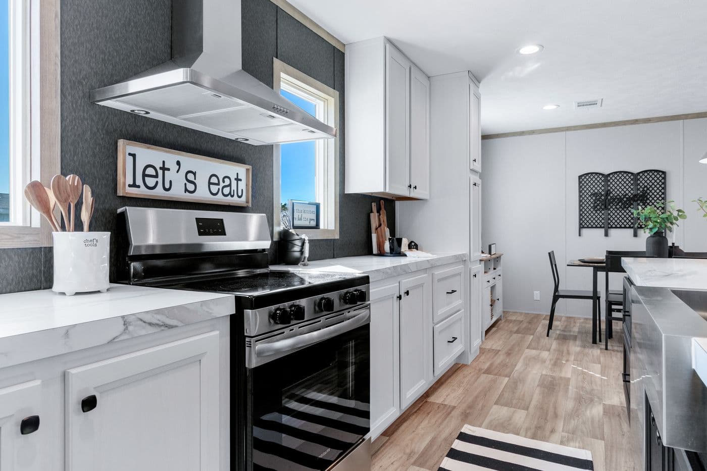 The ANATOLIA XL Kitchen. This Manufactured Mobile Home features 3 bedrooms and 2 baths.