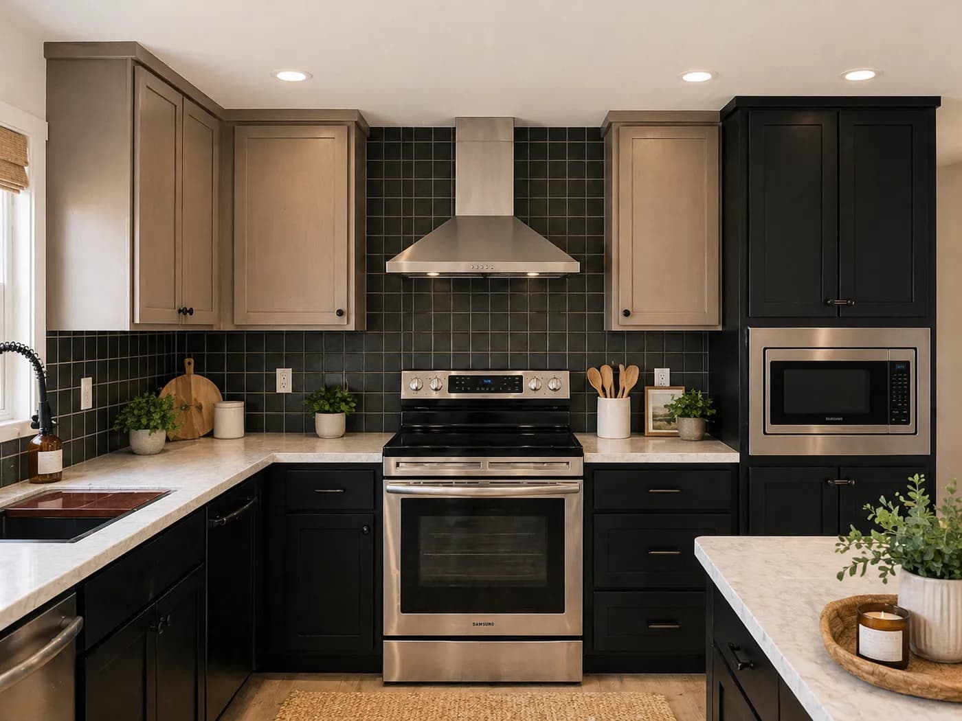 The ANNIVERSARY 1566 Kitchen. This Manufactured Mobile Home features 2 bedrooms and 2 baths.