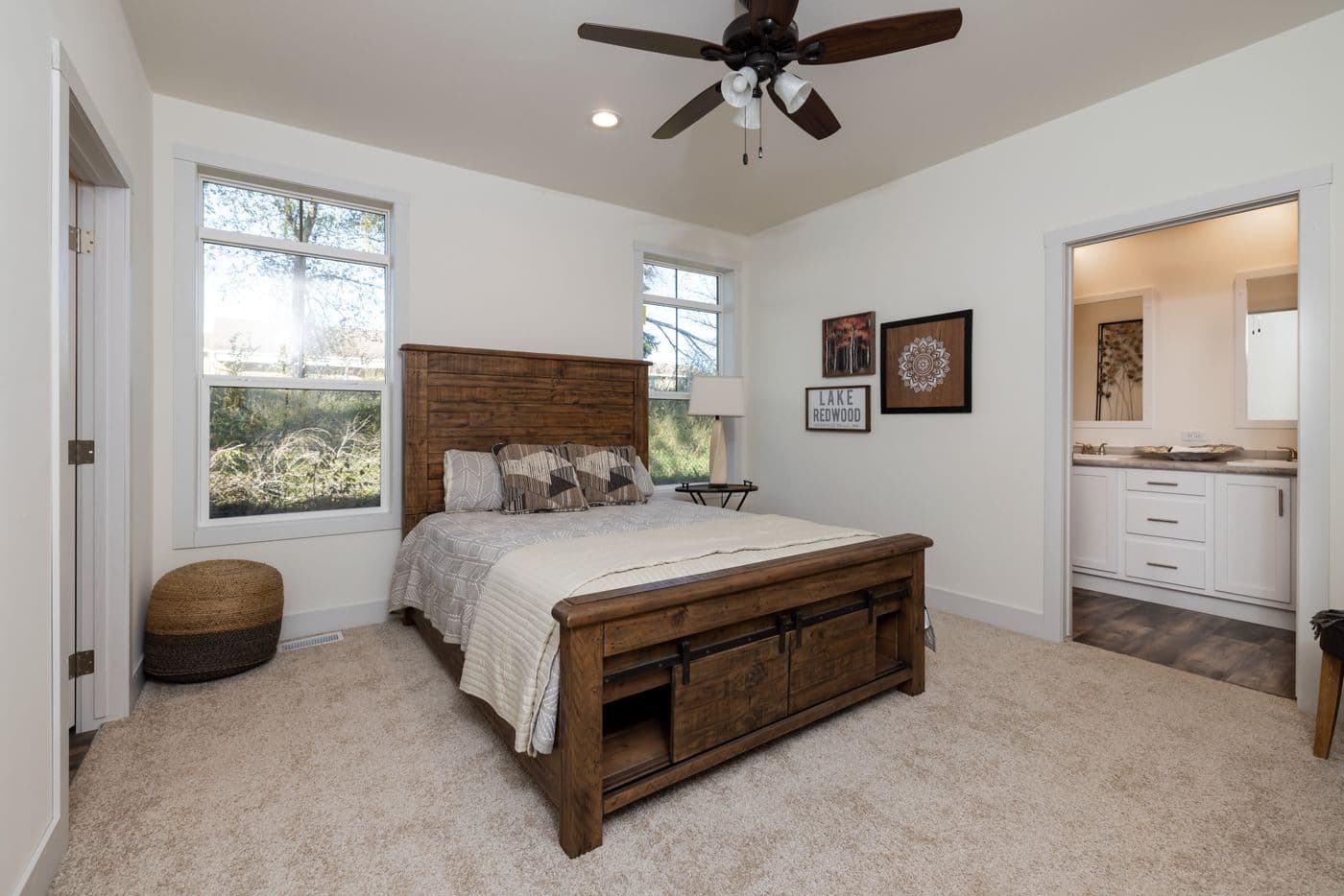 The 50TH ANNIVERSARY Exterior. This Manufactured Mobile Home features 3 bedrooms and 2 baths.
