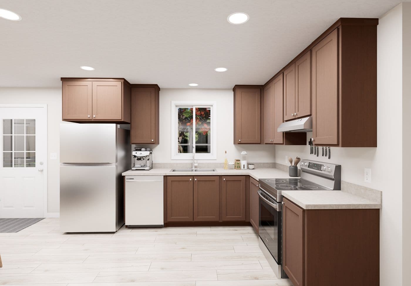 The 5015 IMAGINE Kitchen. This Manufactured Mobile Home features 3 bedrooms and 2 baths.