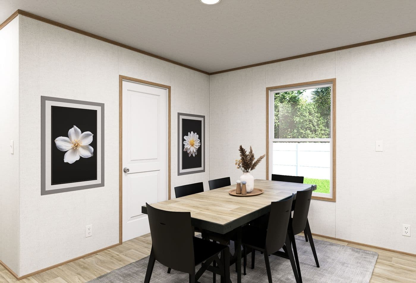 The ELEMENT Dining Room. This Manufactured Mobile Home features 3 bedrooms and 2 baths.