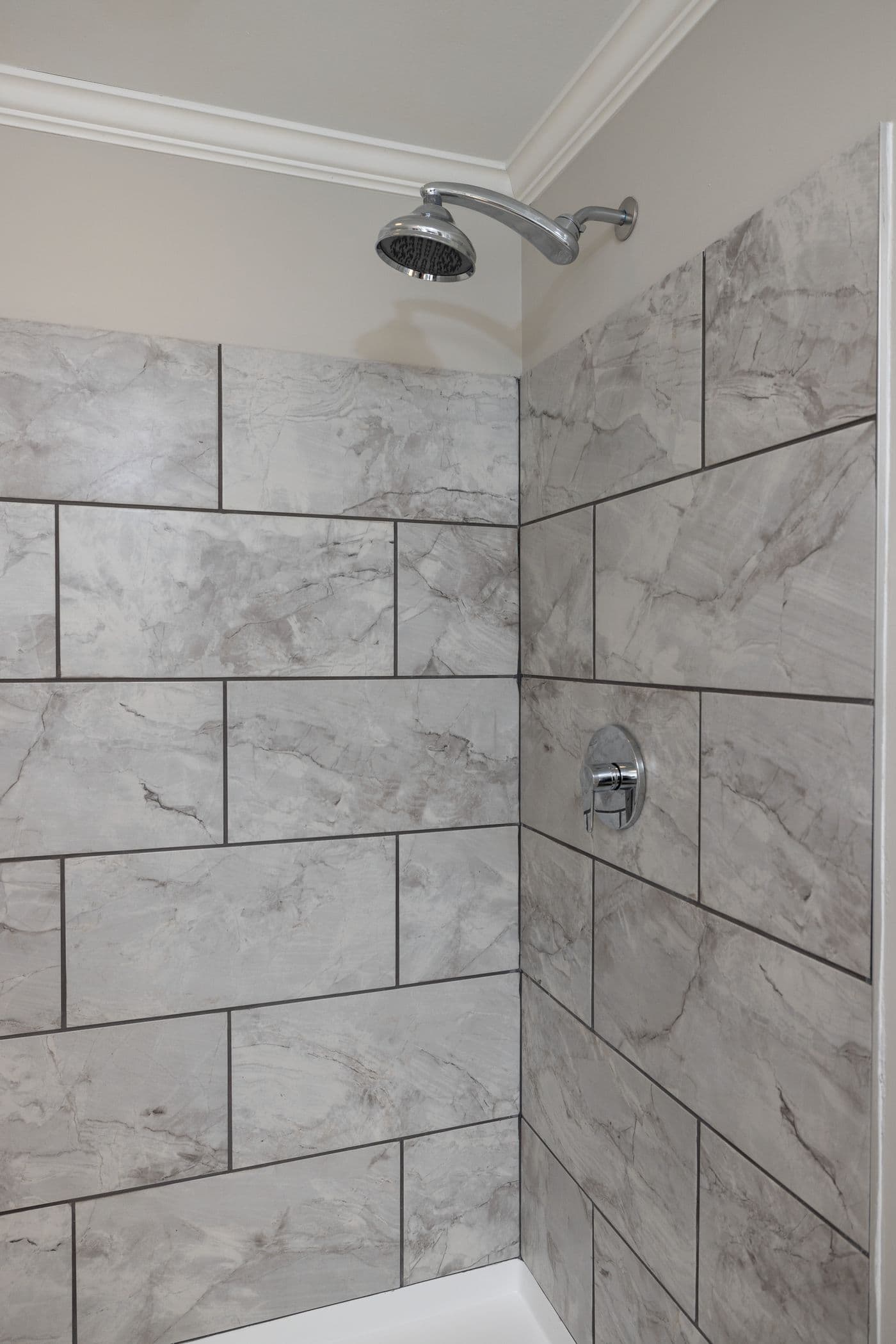 The HAWTHORNE Primary Bathroom. This Manufactured Mobile Home features 3 bedrooms and 2 baths.