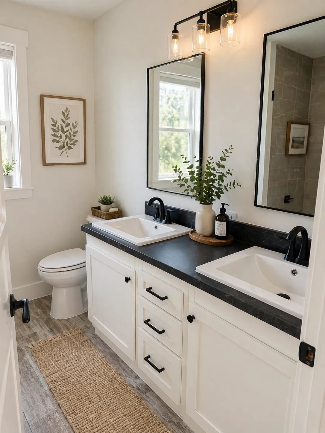 The ANNIVERSARY 1566 Primary Bathroom. This Manufactured Mobile Home features 2 bedrooms and 2 baths.
