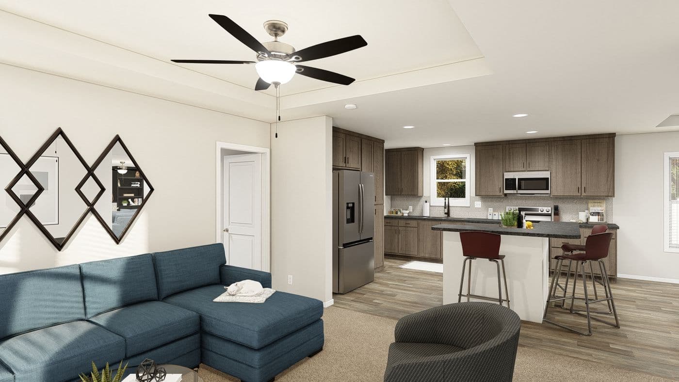The ING521F NOBLE               GW Foyer. This Manufactured Mobile Home features 3 bedrooms and 2 baths.