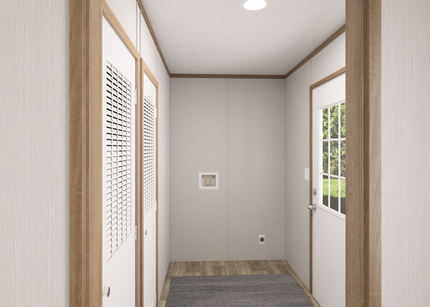 The THE RESERVE 76 Utility Room. This Manufactured Mobile Home features 4 bedrooms and 2 baths.