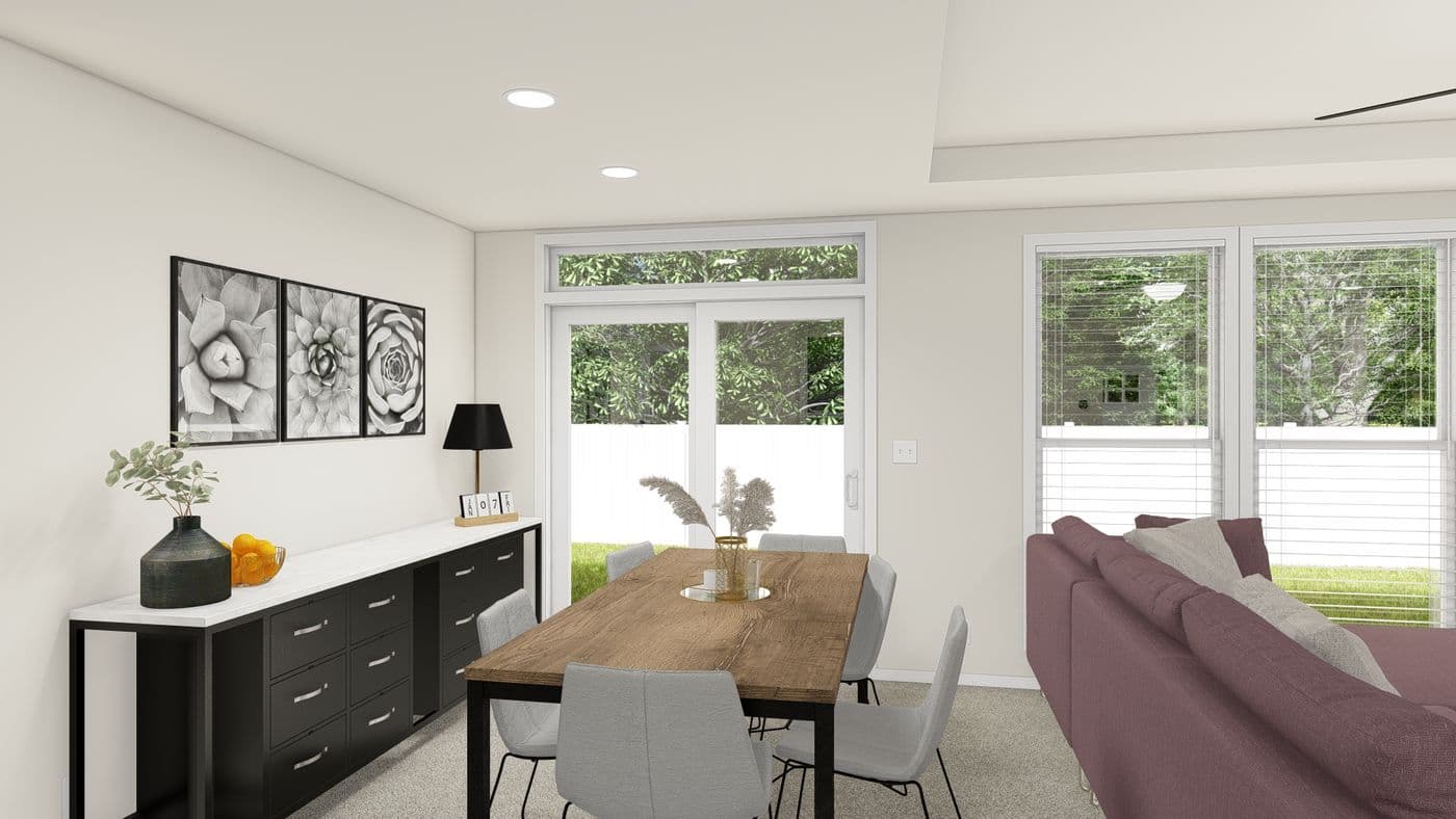 The ING524F WISTERIA            GW Dining Area. This Manufactured Mobile Home features 3 bedrooms and 2 baths.