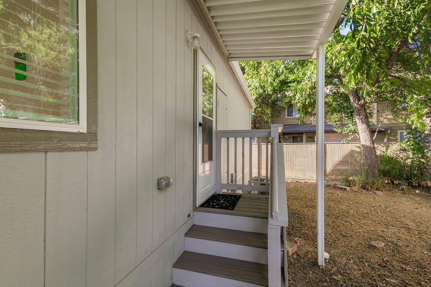 Utility room steps