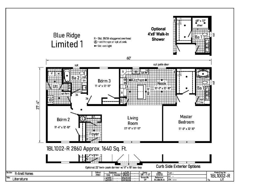 Floor plan for The Seagrove