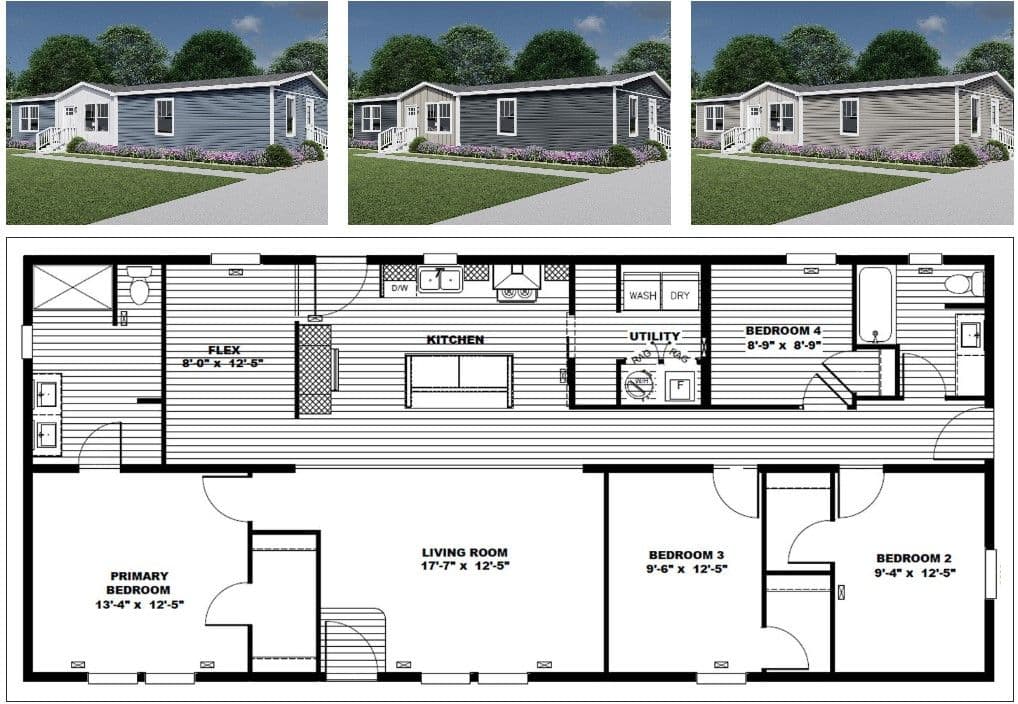 Floor plan for LOVELY DAY