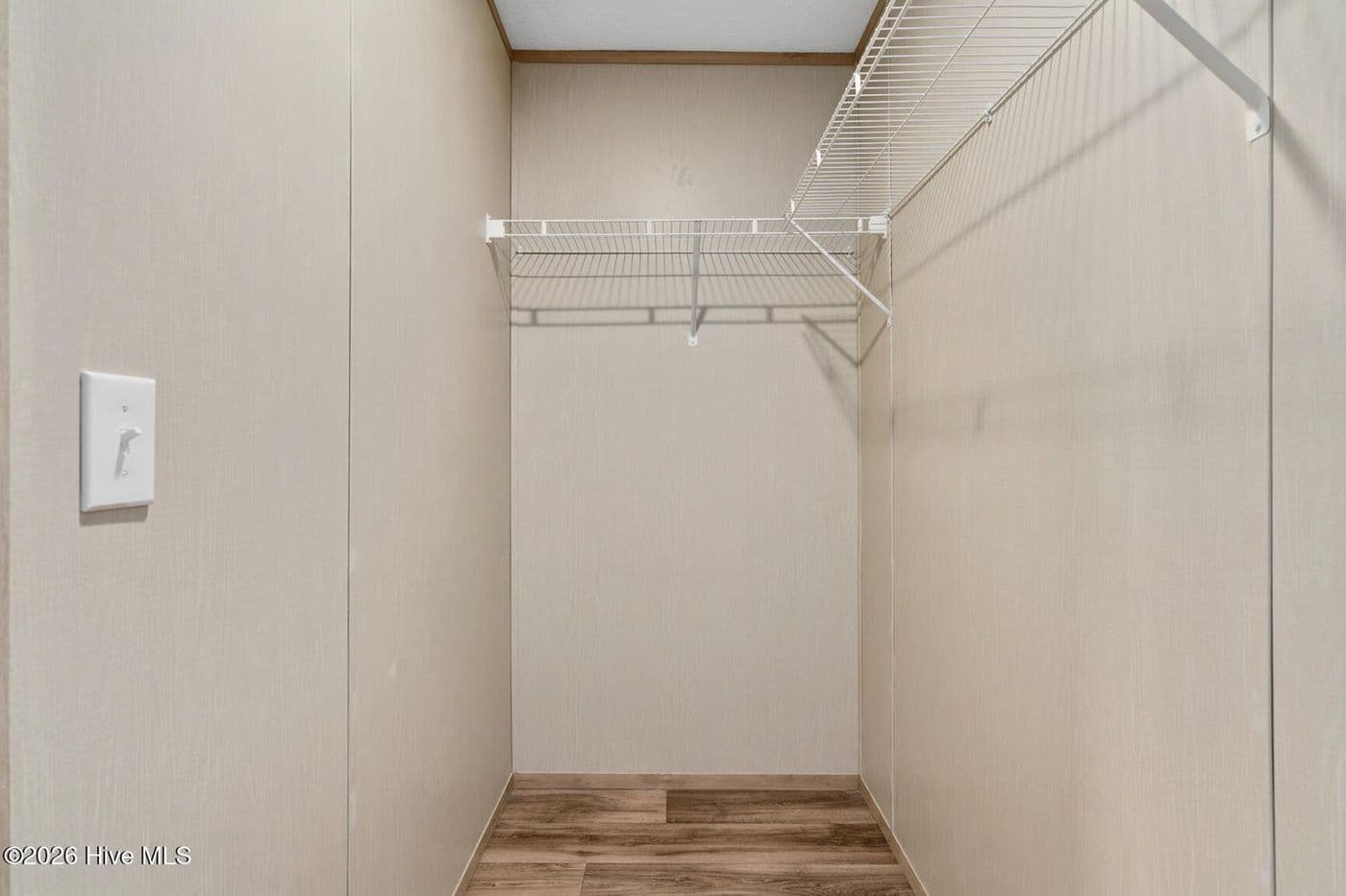 primary bedroom closet 