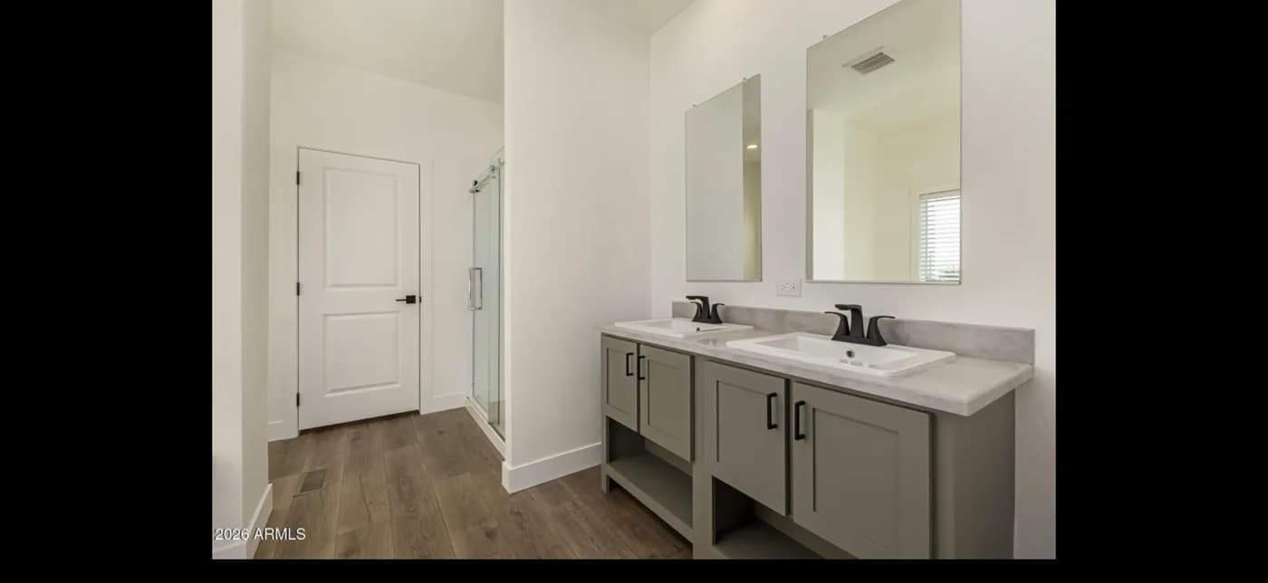 Spacious primary bedroom