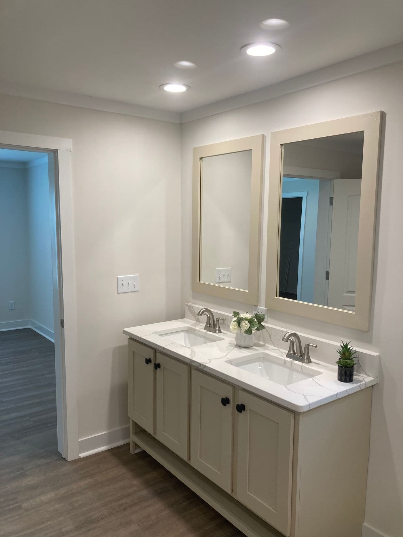 Quartz countertops!