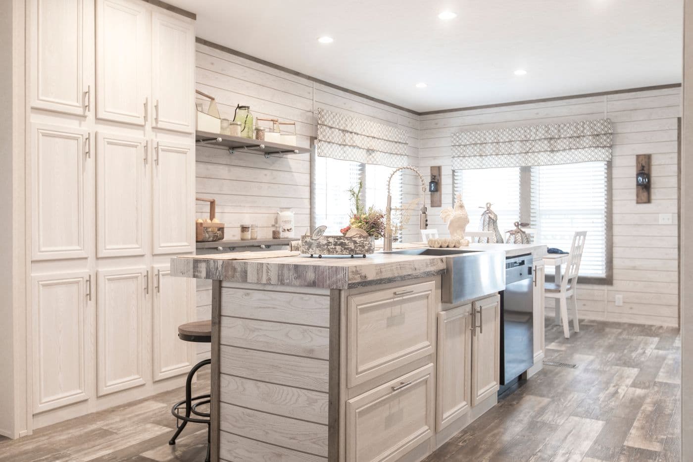 The THE SOUTHERN FARMHOUSE Kitchen. This Manufactured Mobile Home features 3 bedrooms and 2 baths.