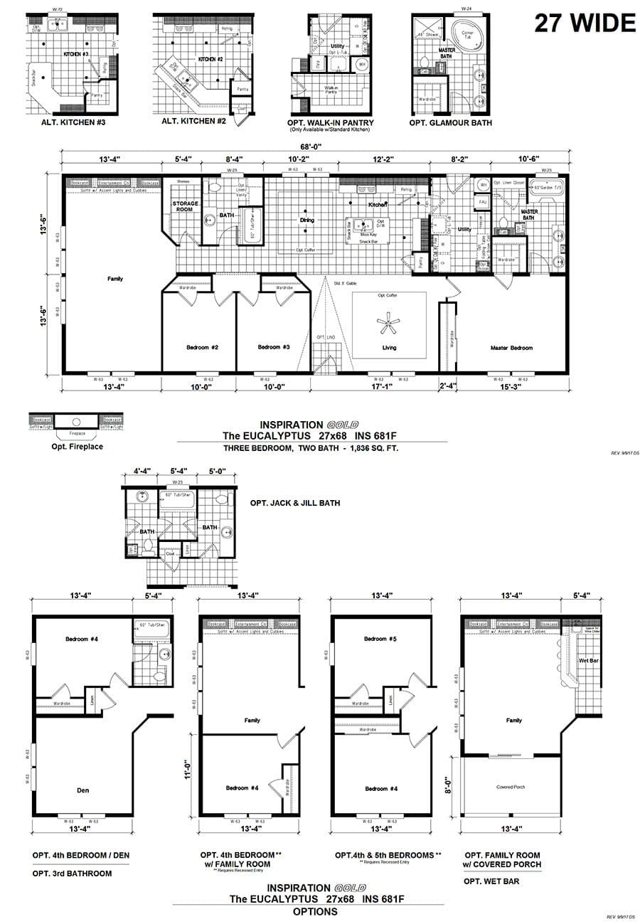 Floor plan for INS681F EUCALYPTUS CLAYTON