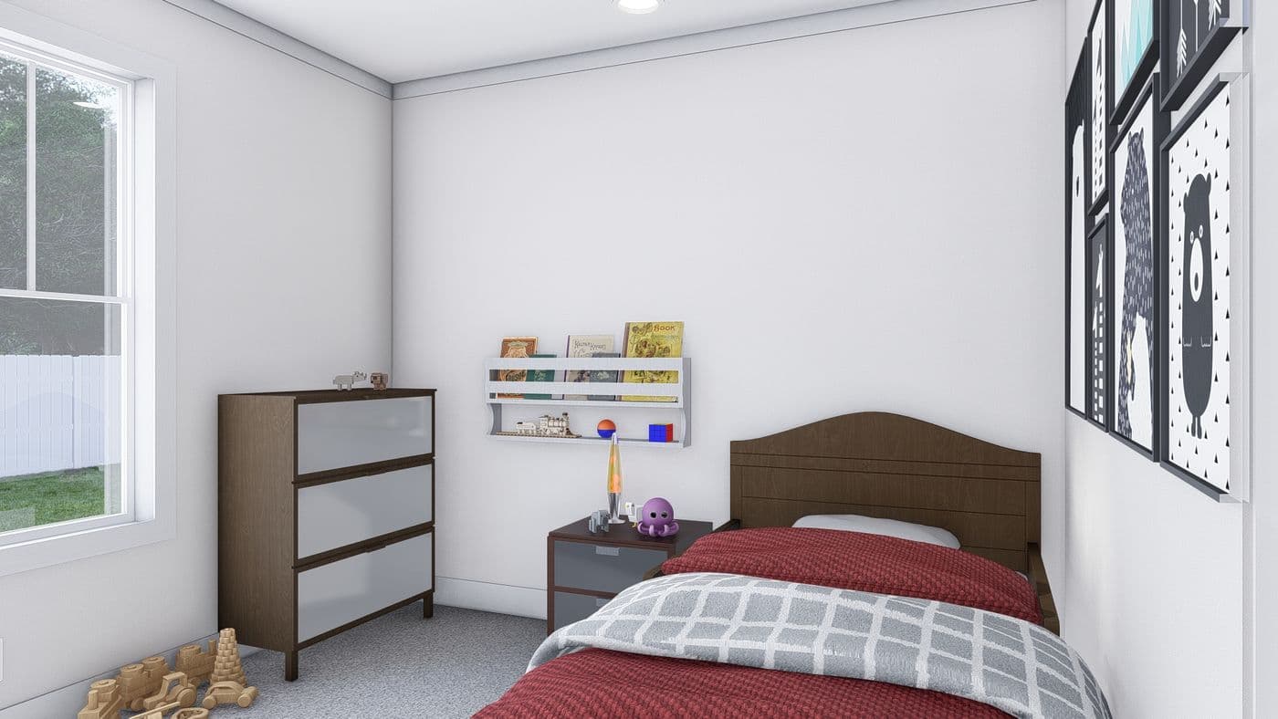 The MY GIRL Exterior. This Manufactured Mobile Home features 3 bedrooms and 2 baths.