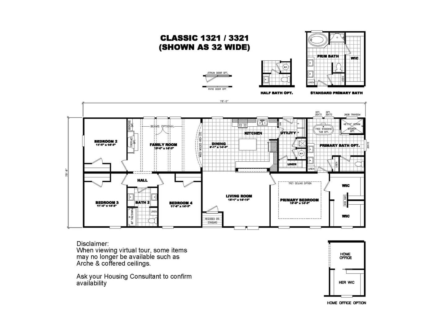 Floor plan for 1321 THE GEORGETOWN HUD