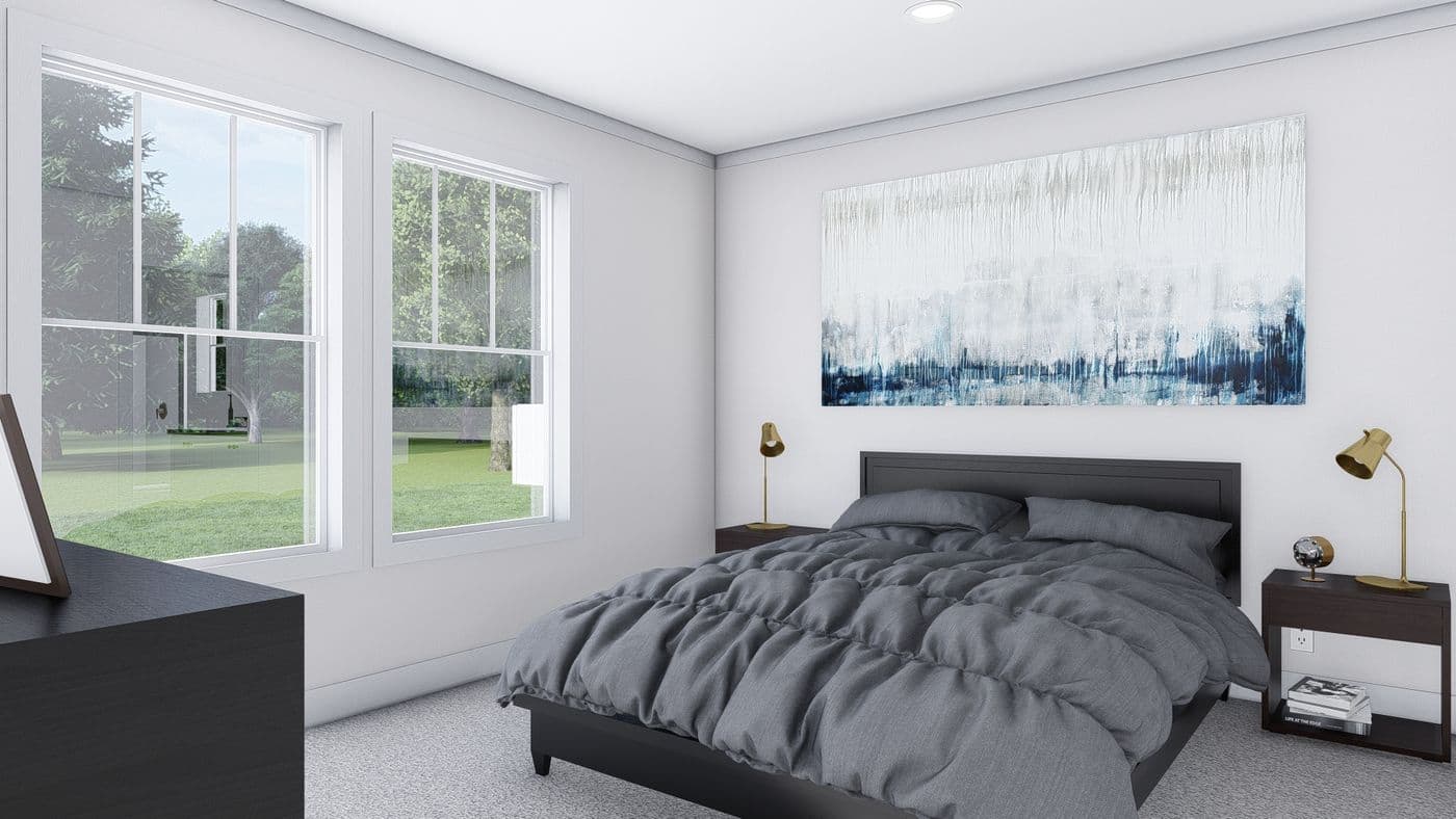 The MY GIRL Exterior. This Manufactured Mobile Home features 3 bedrooms and 2 baths.
