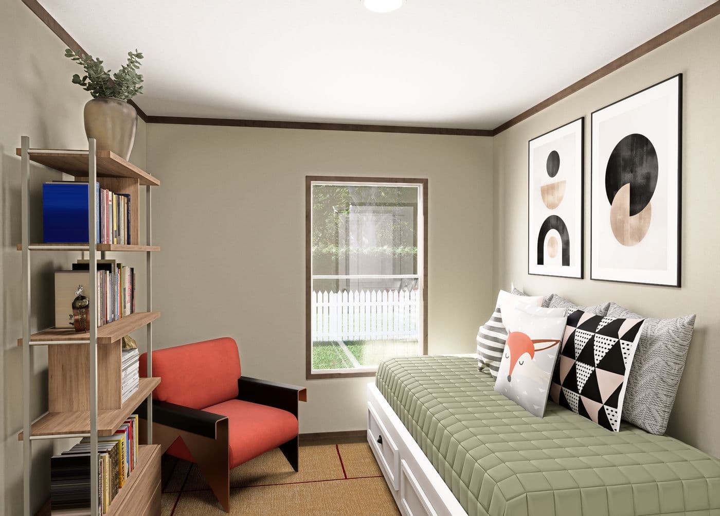 The DRAKE Exterior. This Manufactured Mobile Home features 3 bedrooms and 2 baths.