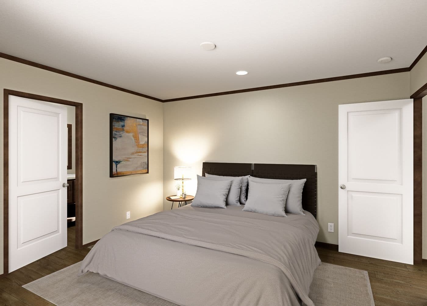 The ERIKSON Exterior. This Manufactured Mobile Home features 3 bedrooms and 2 baths.