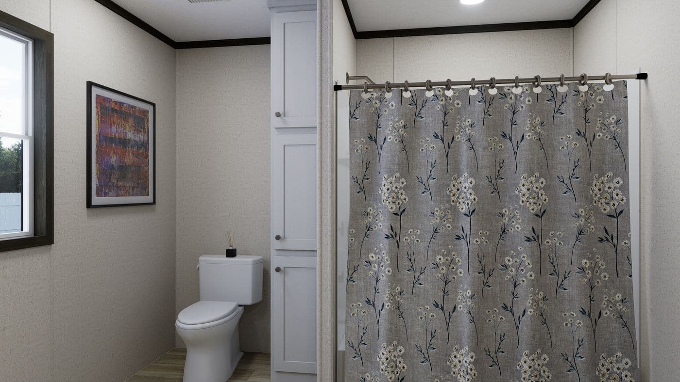 The THRIVE Exterior. This Manufactured Mobile Home features 4 bedrooms and 2 baths.