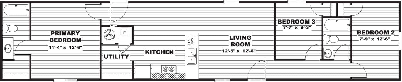 Floor plan for HICKORY