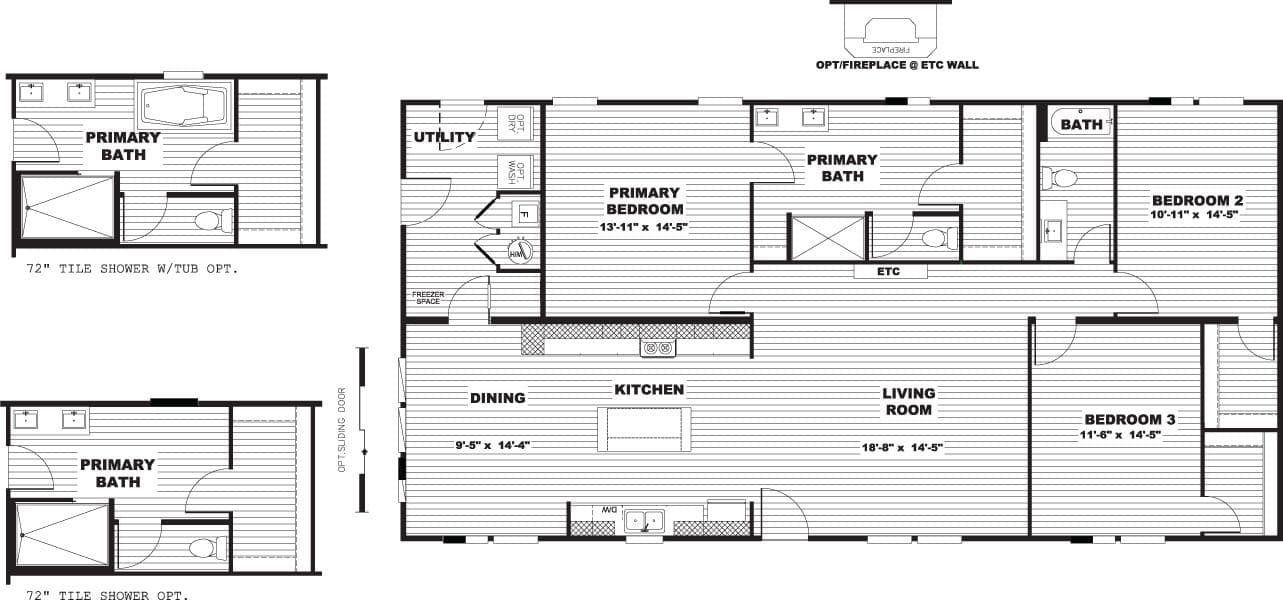 Floor plan for ULTRA FLEX JEWEL