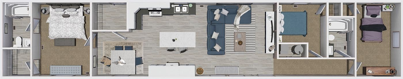 Floor plan for 7616-4714 THE PULSE