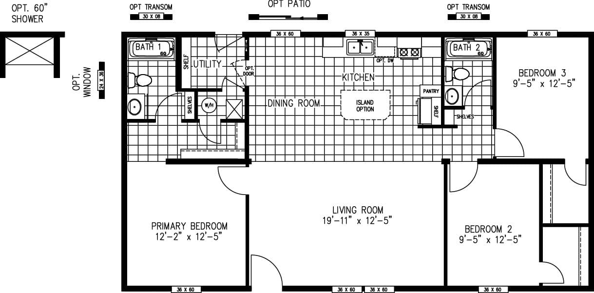 Floor plan for AMETHYST