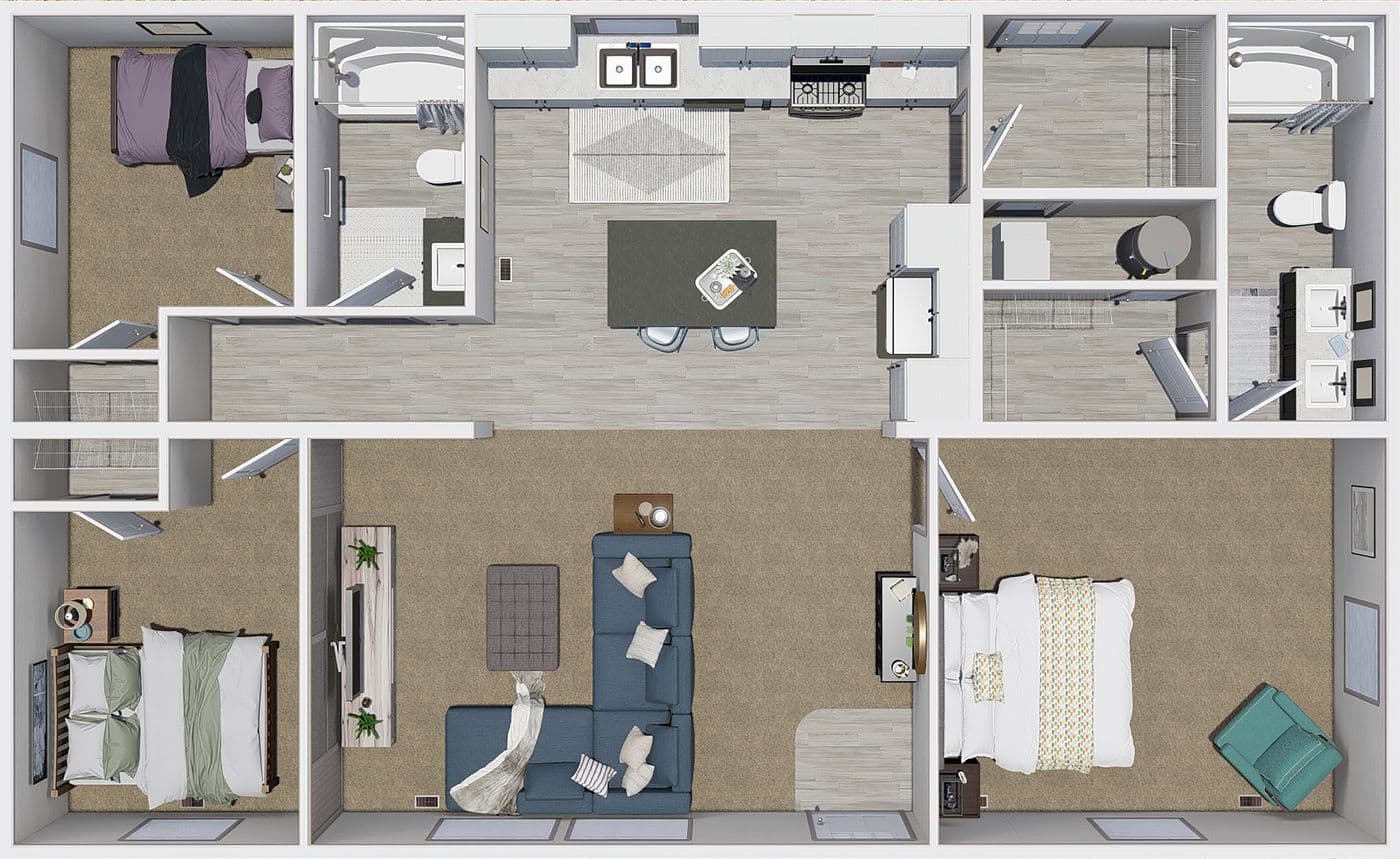 Floor plan for 4428-5781 THE PULSE