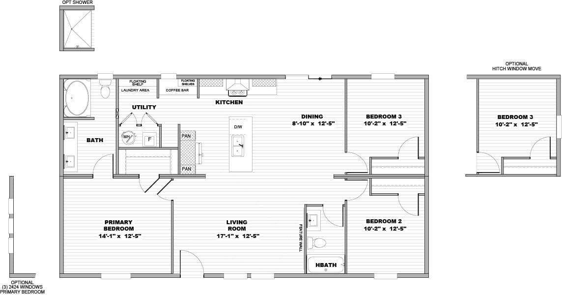 Floor plan for DESOTO