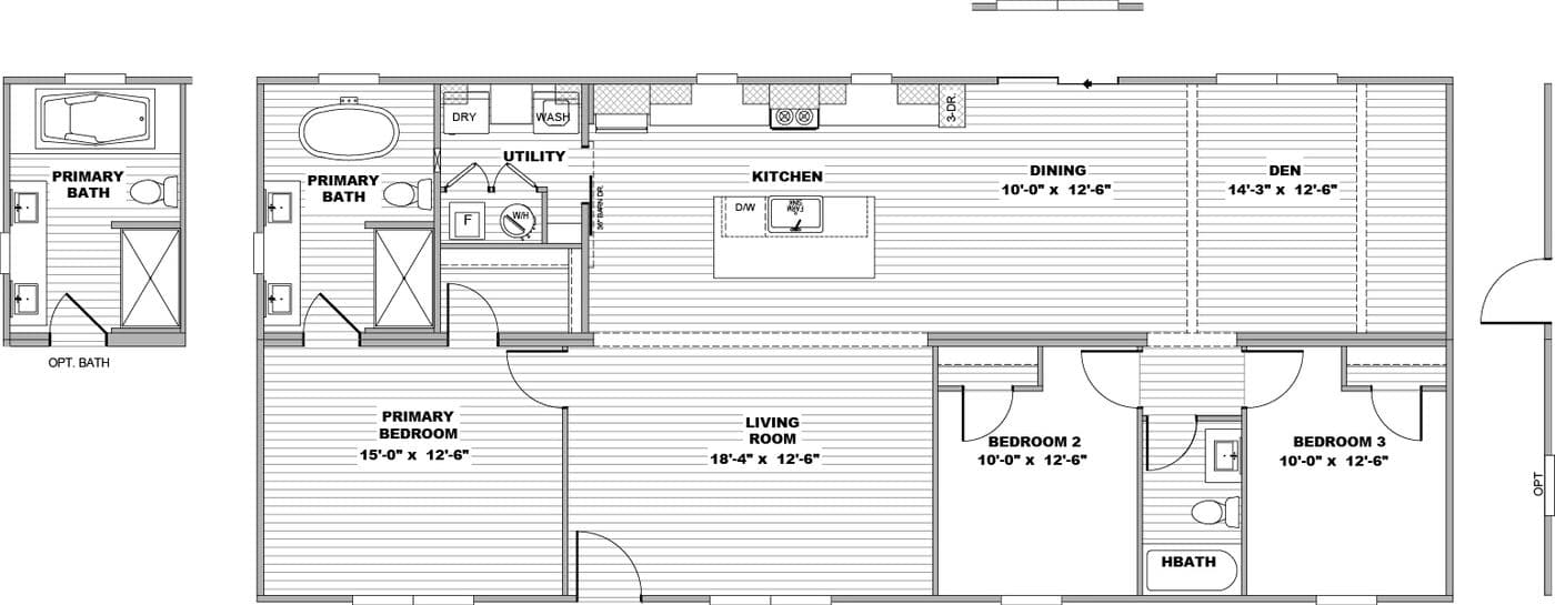 Floor plan for ISABELLA